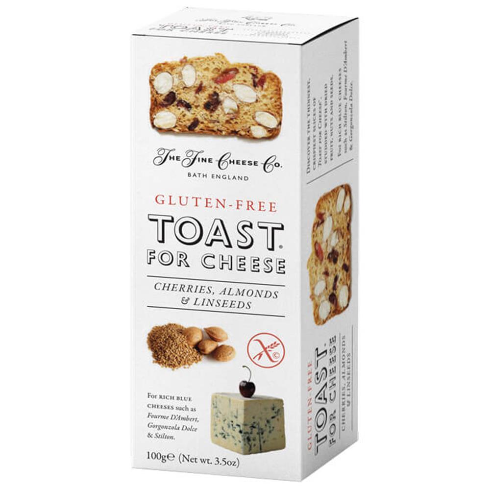 The Bay Tree Gluten Free Cherry & Almond Toast For Cheese 100g